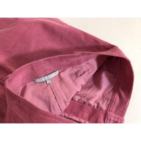 Oliver Bonas Corduroy Skirt Womens 4 - Picture 5 of 7